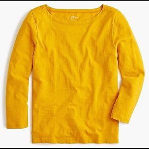 J. Crew Slub Cotton Boatneck Tshirt XL